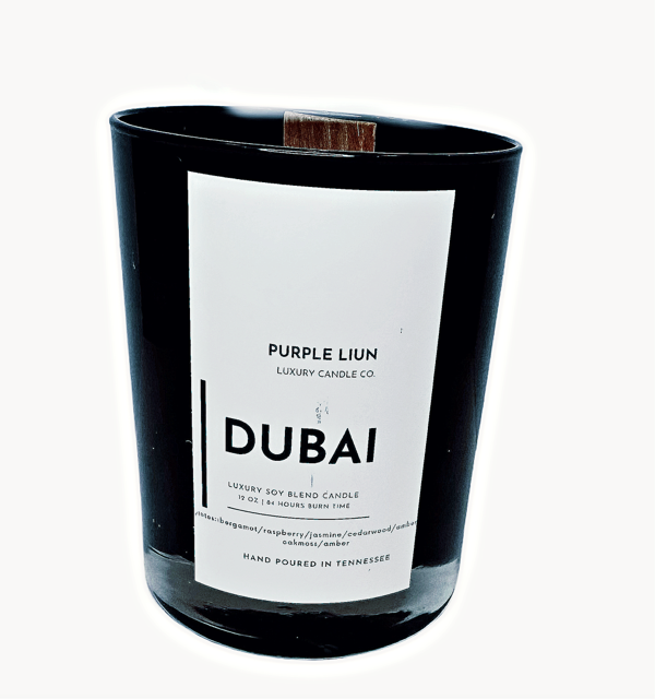 DUBAI Luxury Premium Masculine Candle